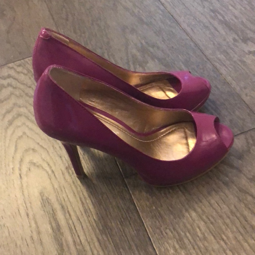 BCBGENERATION purple Woman’s peep toes Pumps - Picture 4 of 8